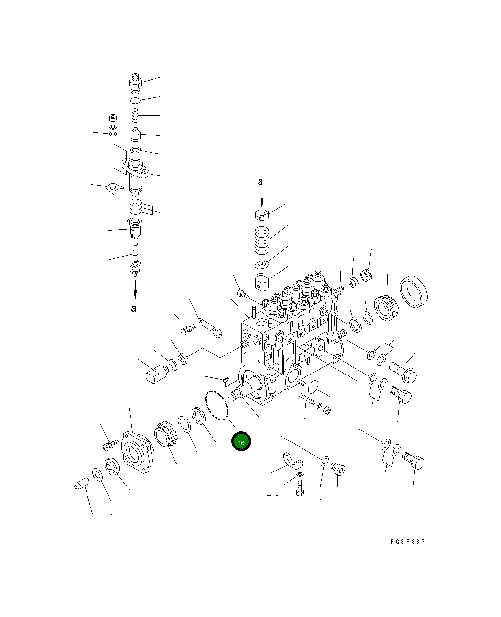 Кольцо уплотнительное (O-Ring) ND949140-3940 Komatsu