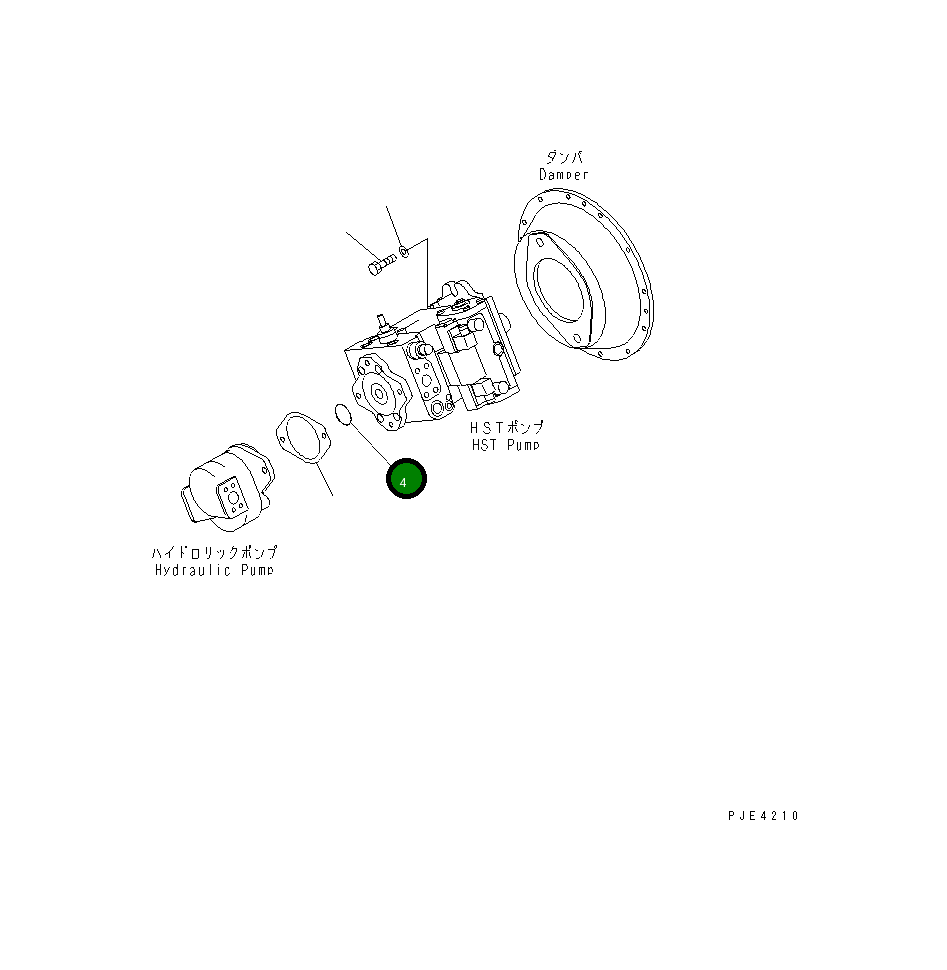 Кольцо уплотнительное (O-Ring) 415-17-21470 Komatsu