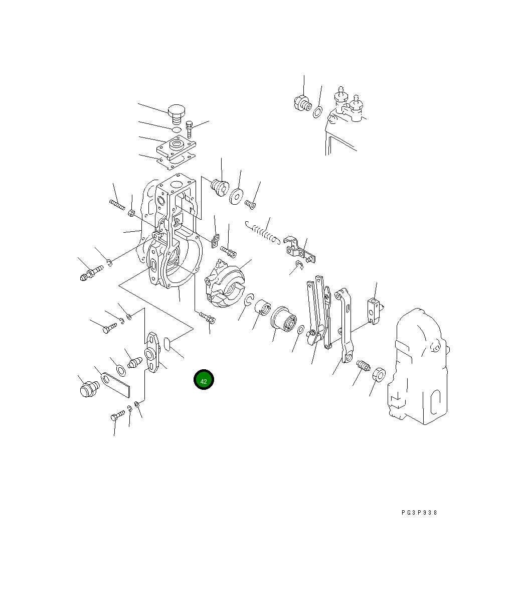 Кольцо уплотнительное (O-Ring) DK154620-9000  Komatsu