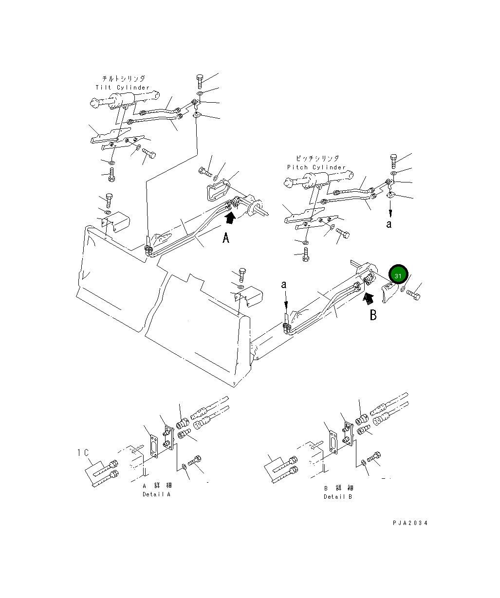 Крышка 14Y-711-2160 Komatsu