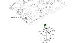 Крышка 207-54-77160 Komatsu