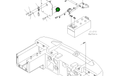 Крышка 421-06-44230 Komatsu