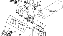 Балансирная тележка 195-30-33813 Komatsu