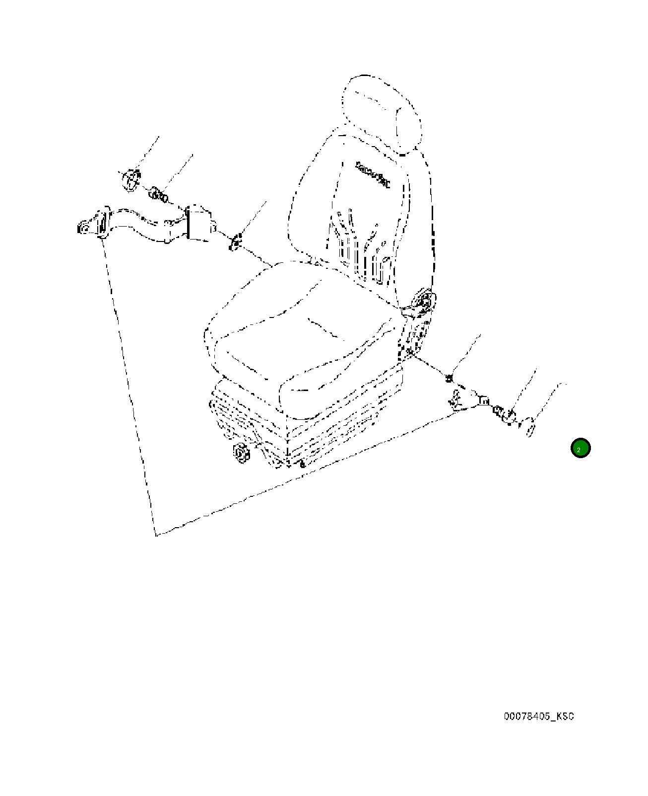 Болт 20Y-57-D1370 Komatsu