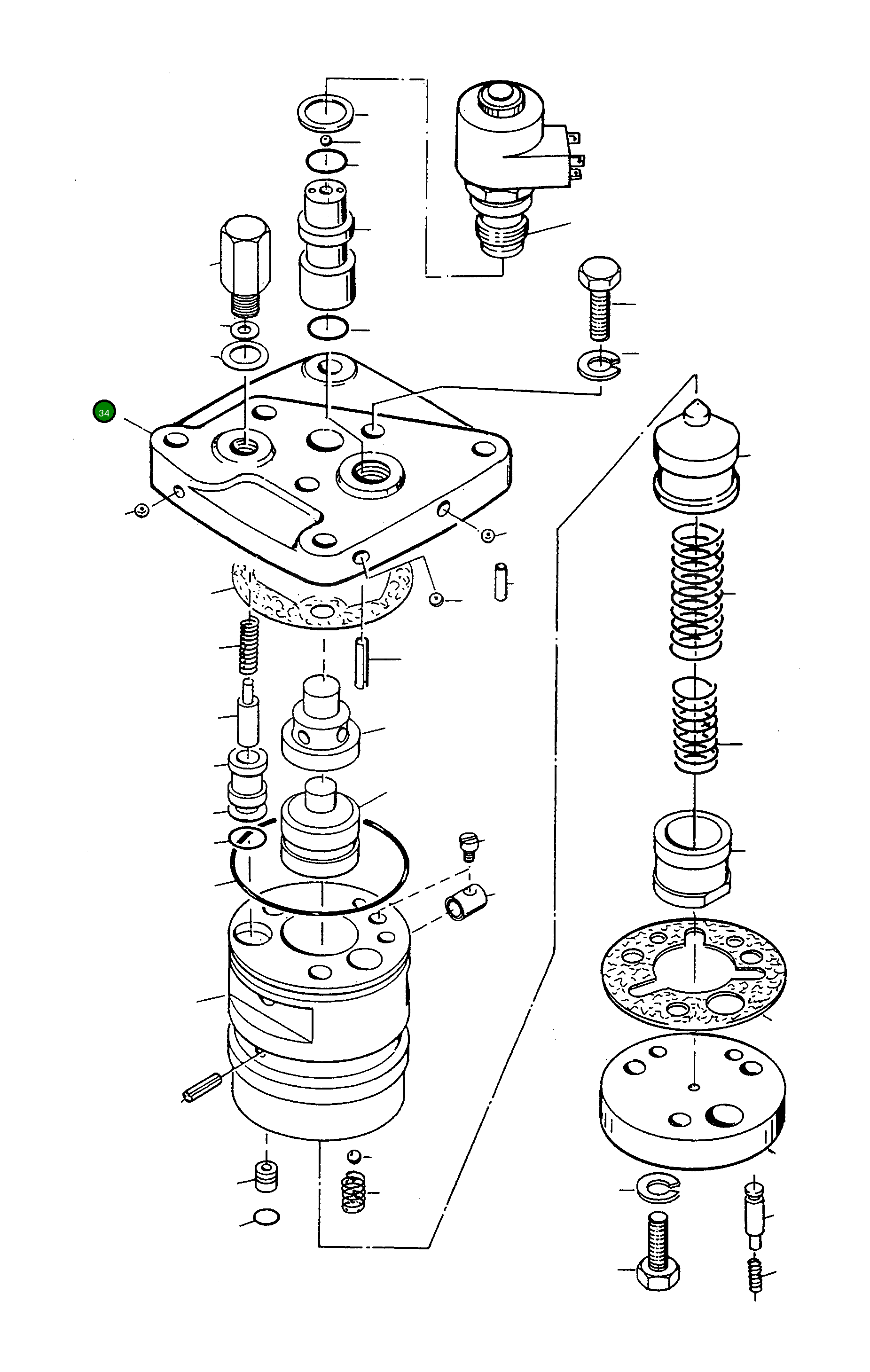 Крышка 4401291M1 Komatsu
