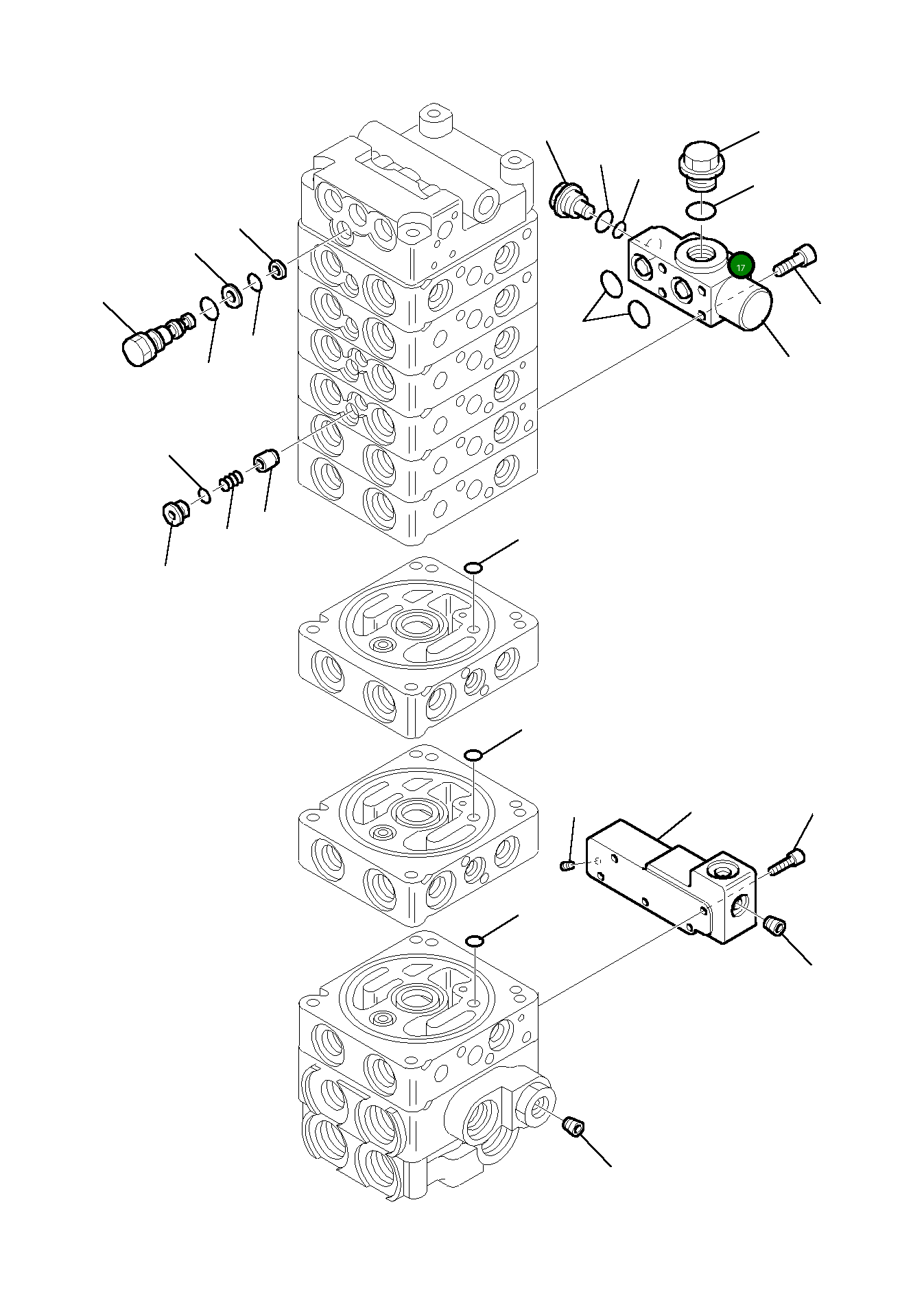 Кольцо уплотнительное (O-Ring) 890001180 Komatsu