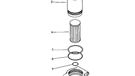 Фильтр в сборе 209-60-52181 Komatsu