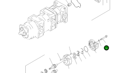 Болт 01252-61495 Komatsu