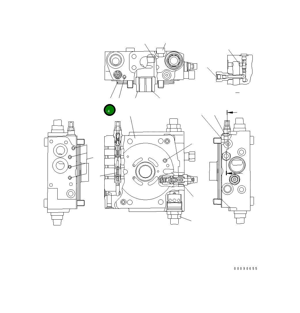 Кольцо уплотнительное (O-Ring) UC1303047176 Komatsu