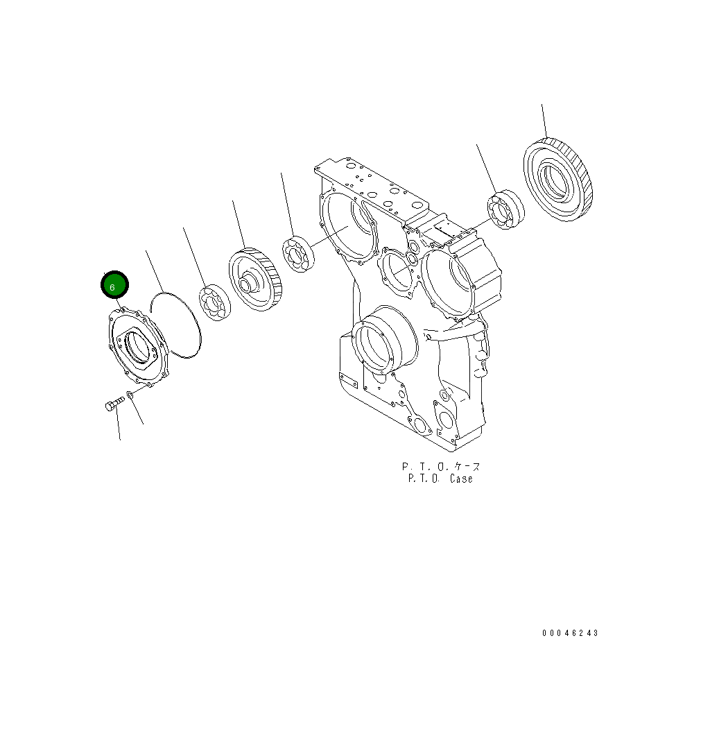 Крышка 195-13-74451 Komatsu