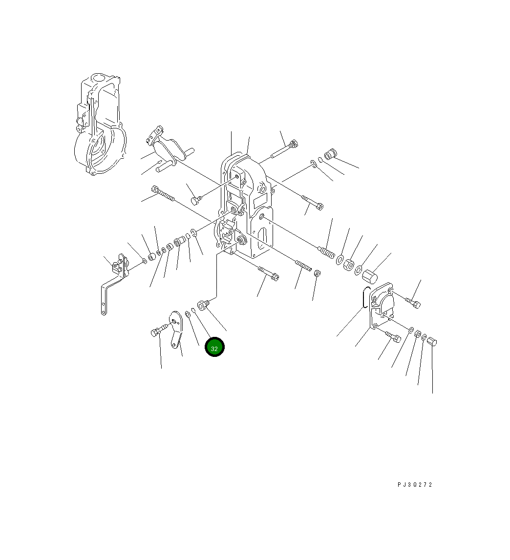 Кольцо уплотнительное (O-Ring) DK139710-0600 Komatsu