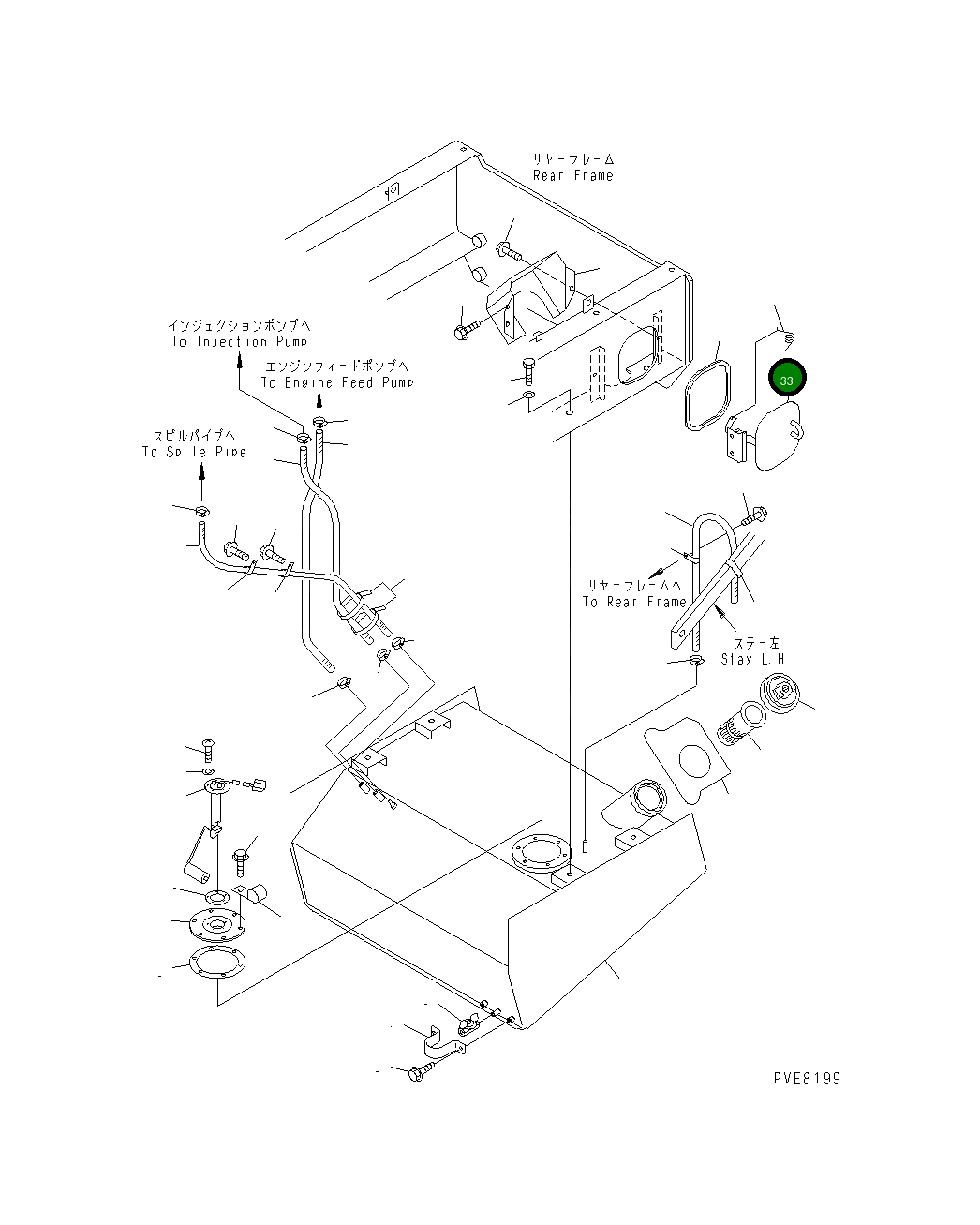 Крышка 417-04-21171 Komatsu