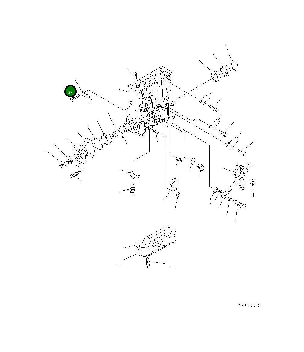 Болт DK020006-1240 Komatsu
