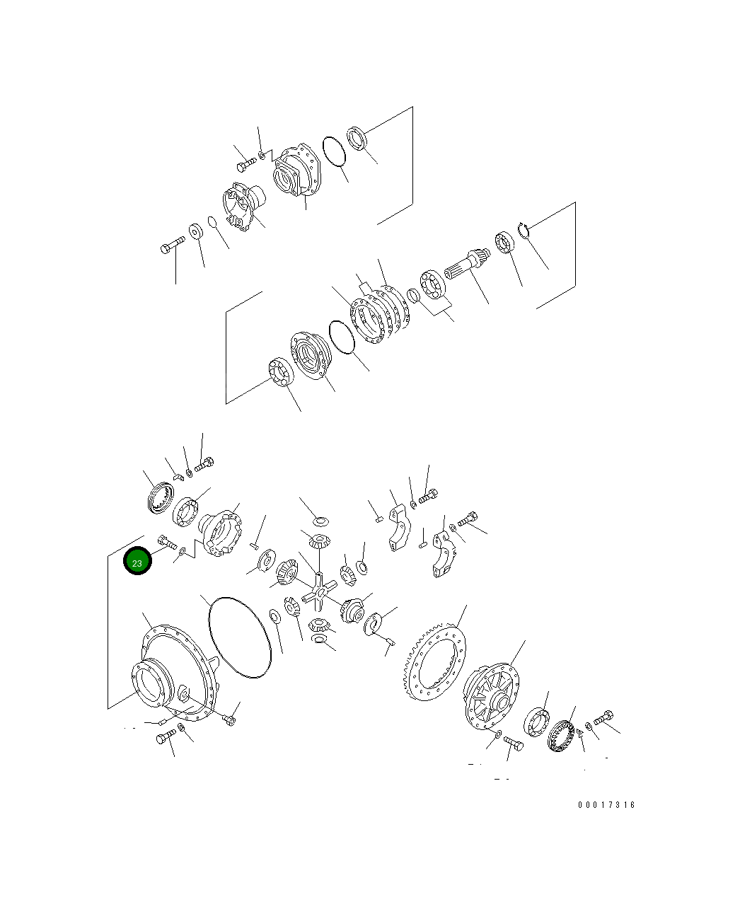 Болт 01011-81410 Komatsu