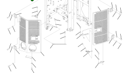 Крышка 4A1-54-22971 Komatsu