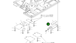 Крышка 20Y-54-28741 Komatsu