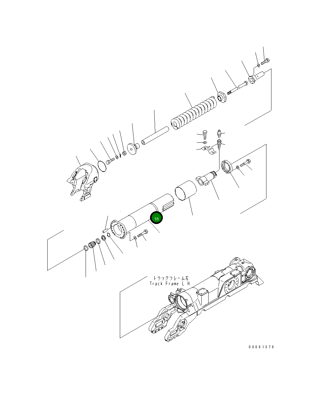 Крышка 195-50-51310 Komatsu