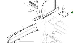 Крышка 3F4542052 Komatsu