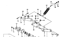 Вал 267-50-14171 Komatsu