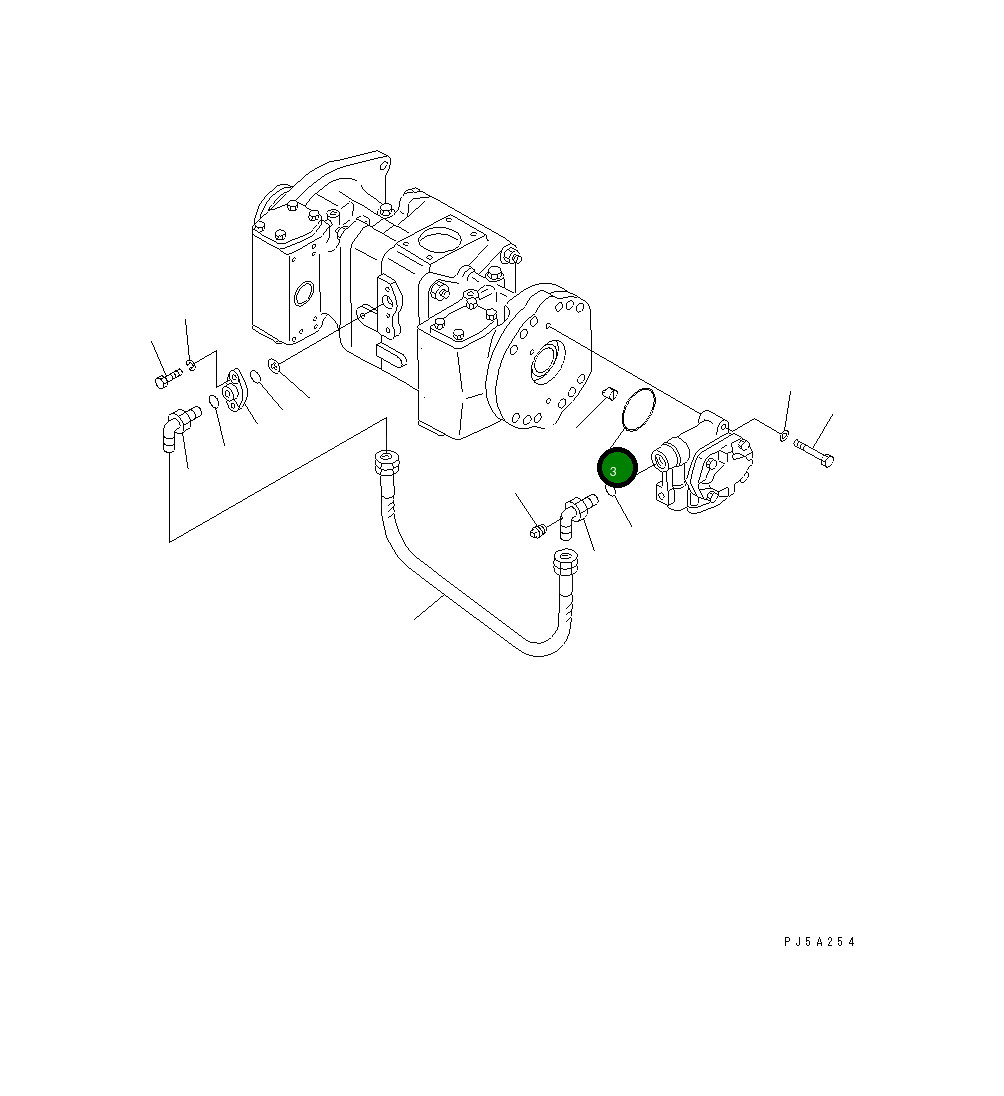 Кольцо уплотнительное (O-Ring) 708-25-15730 Komatsu