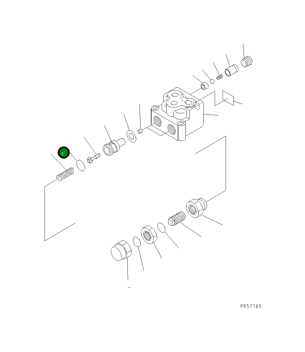 Кольцо уплотнительное (O-Ring) KB21601-20601 Komatsu