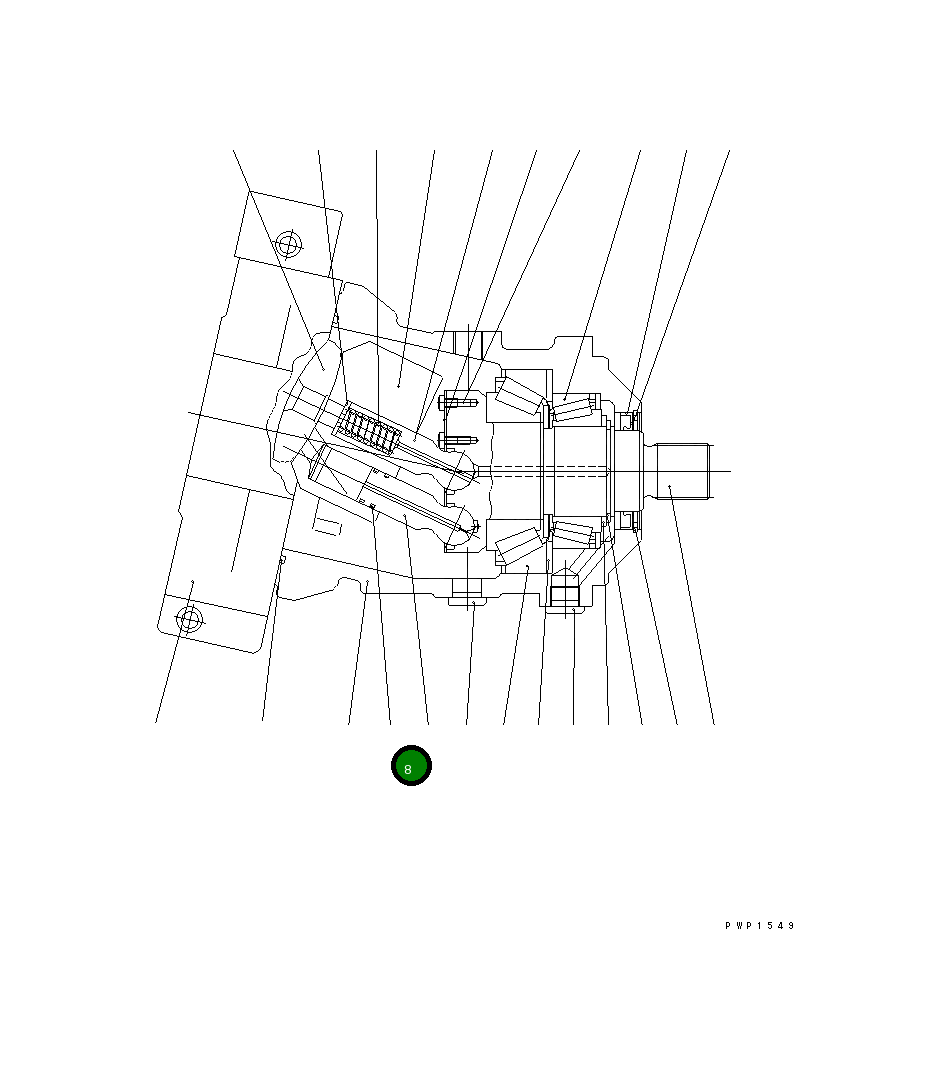 Кольцо 20E-60-K6510 Komatsu