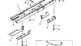 Защитный кожух 103-30-22130 Komatsu