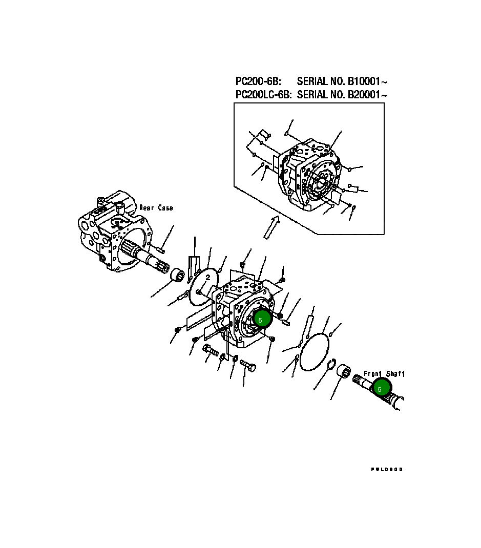 Кольцо уплотнительное (O-Ring) 07000-A5165 Komatsu