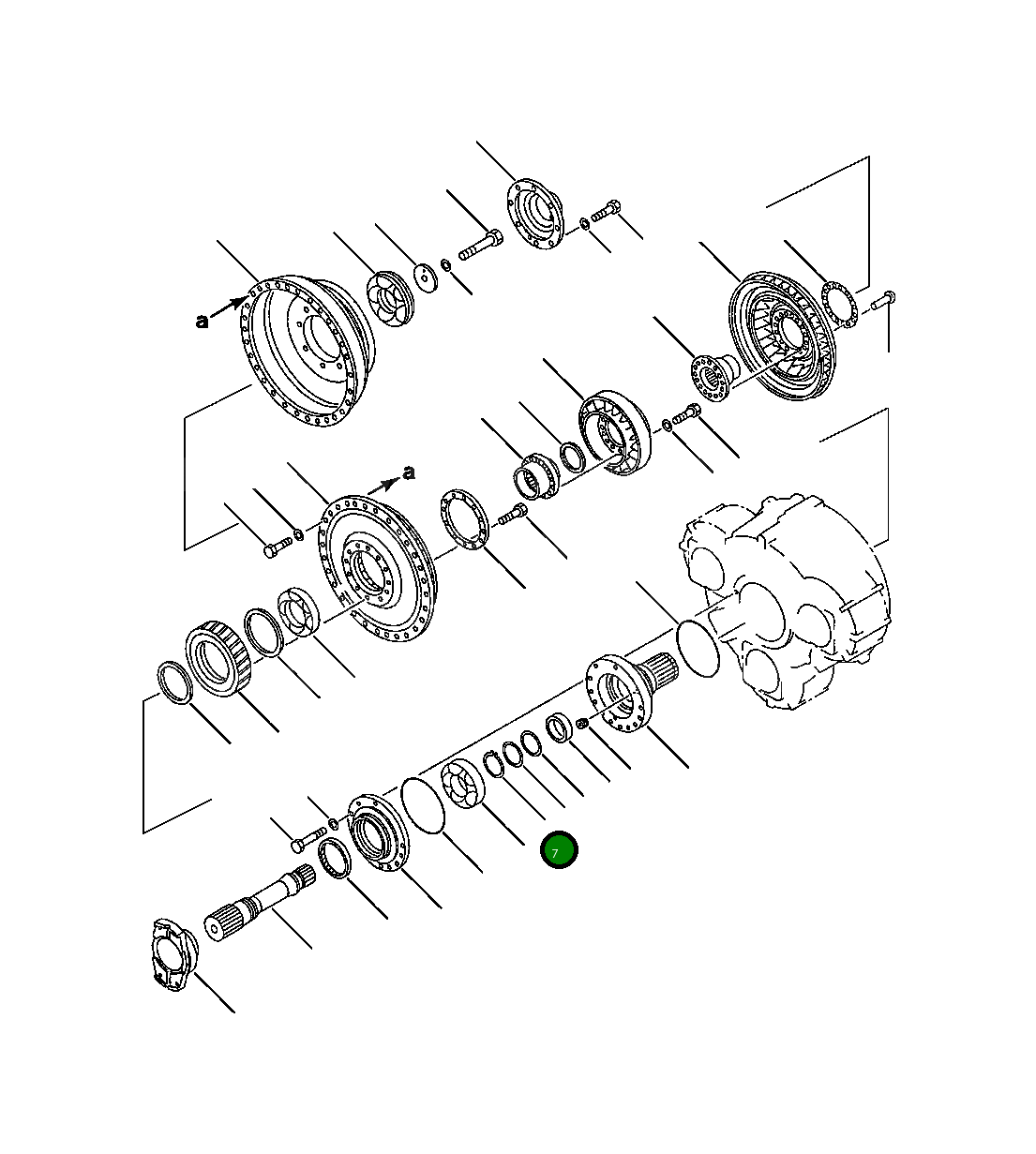 Кольцо 04064 06525 Komatsu
