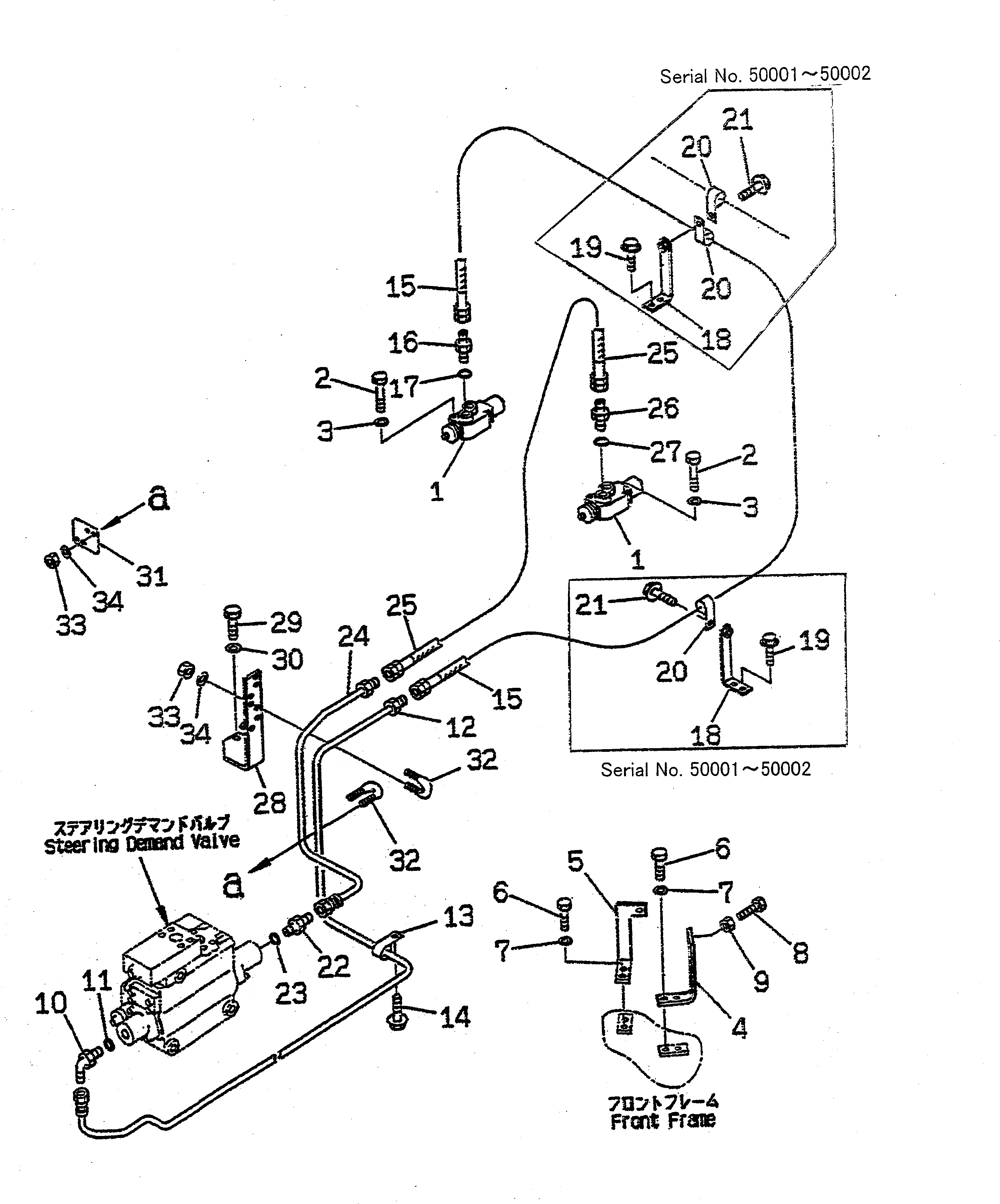 Болт 428-S33-2580  Komatsu