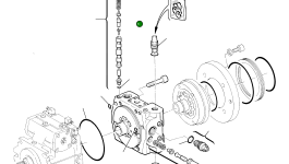 Кольцо уплотнительное (O-Ring) 840225118 Komatsu