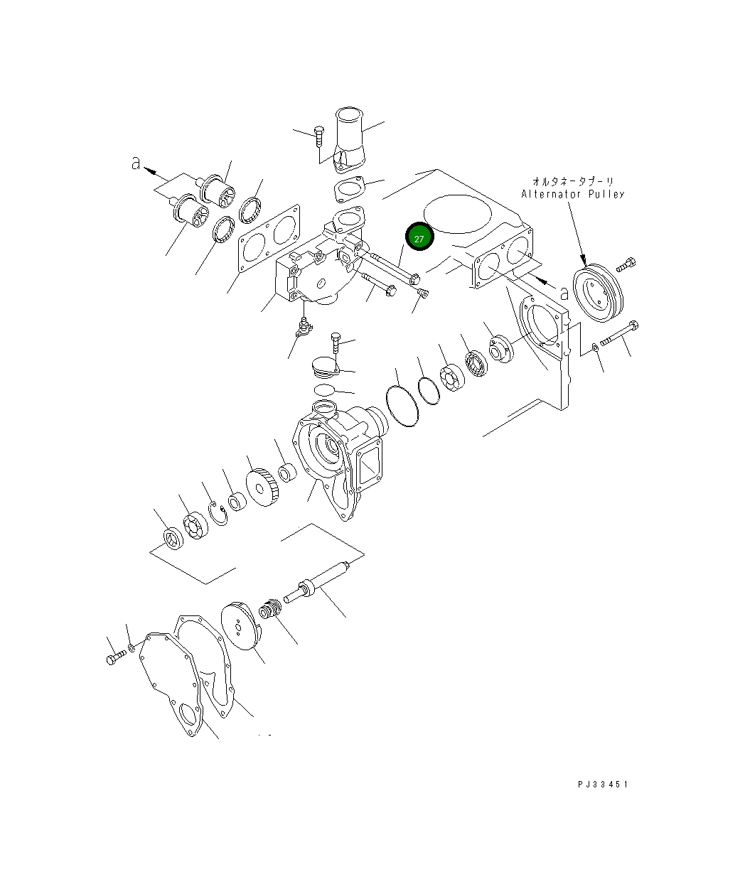 Болт 6210-81-8180 Komatsu