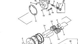 Вал CU205134 Komatsu