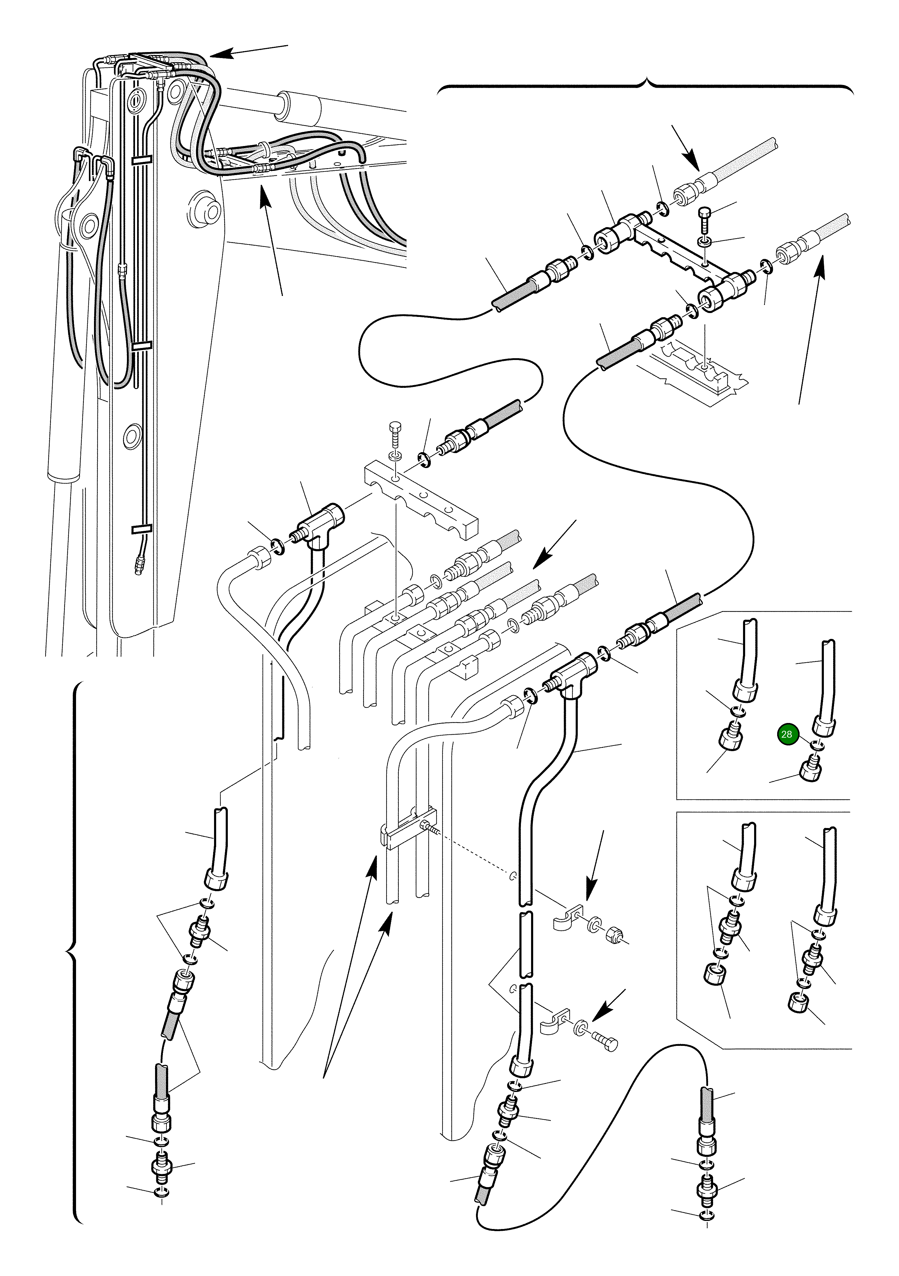 Кольцо уплотнительное (O-Ring) 855051118  Komatsu