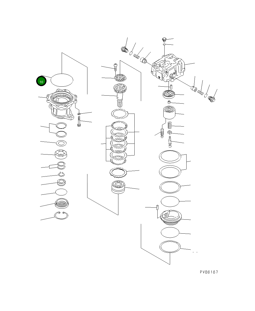 Кольцо уплотнительное (O-Ring) 07000-15250 Komatsu