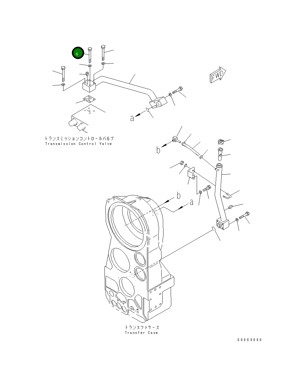 Болт 427-15-16410  Komatsu