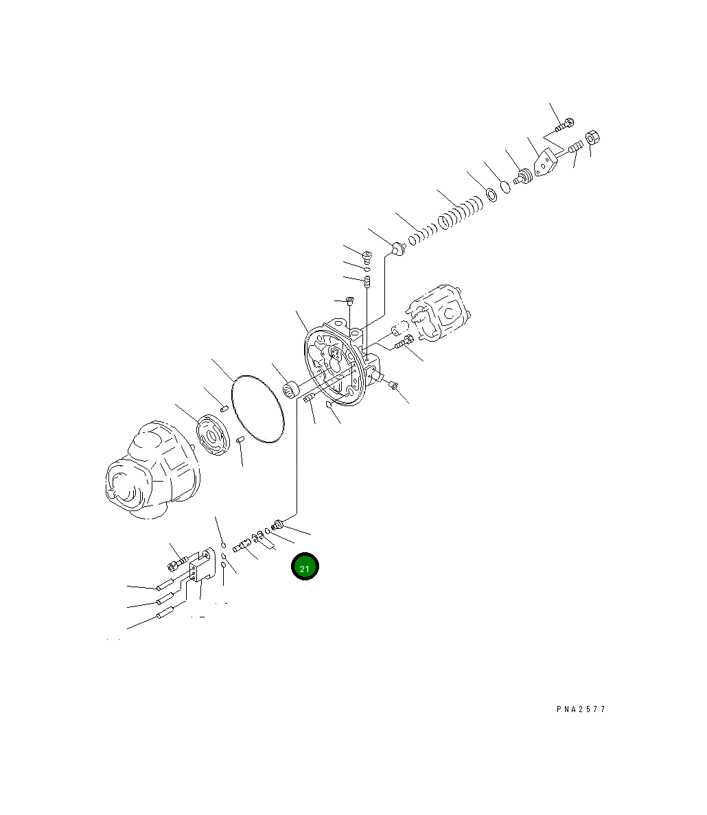Кольцо уплотнительное (O-Ring) UC1301169006 Komatsu