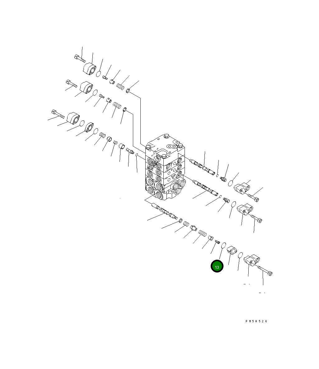 Болт 723-11-27551 Komatsu
