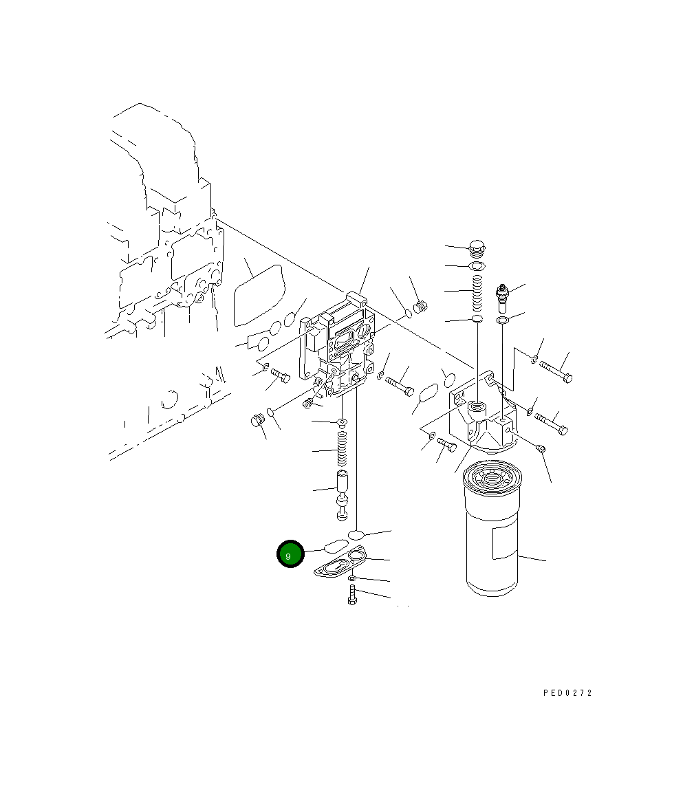 Кольцо уплотнительное (O-Ring) 6210-51-5580 Komatsu