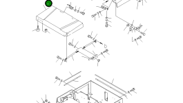 Крышка 258-10-56602 Komatsu