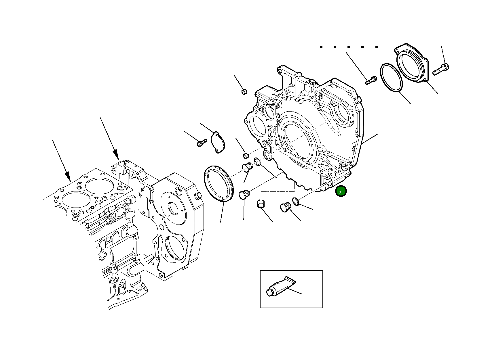 Болт EA4892915  Komatsu