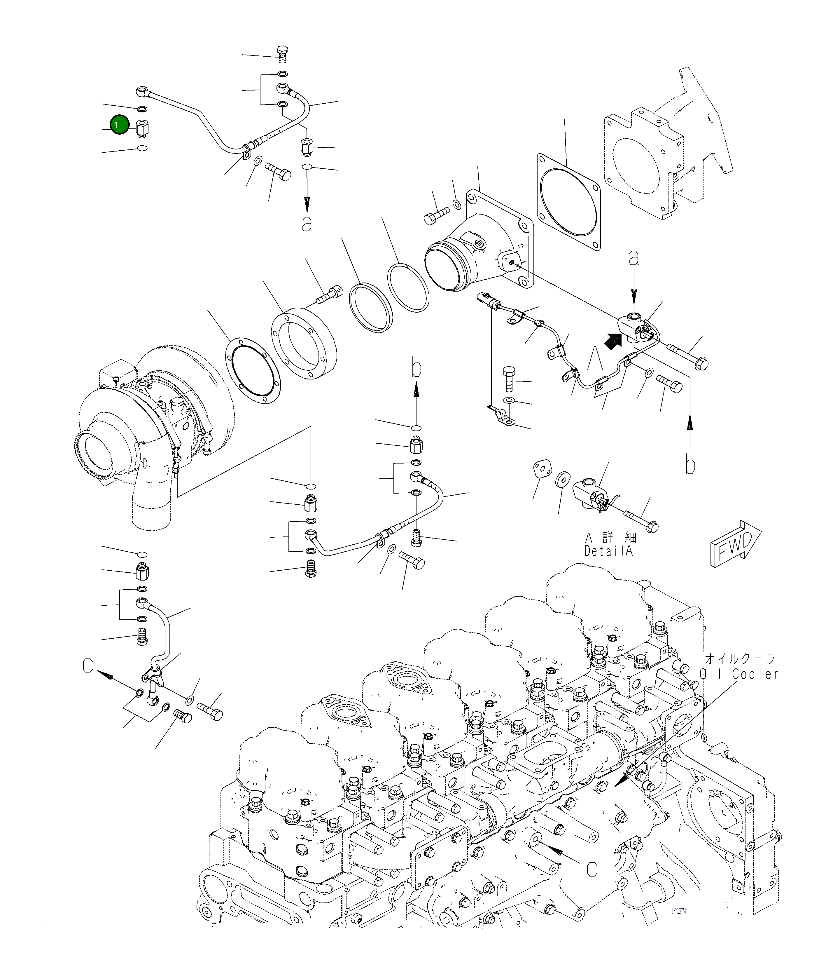 Кольцо 6262-11-5410 Komatsu