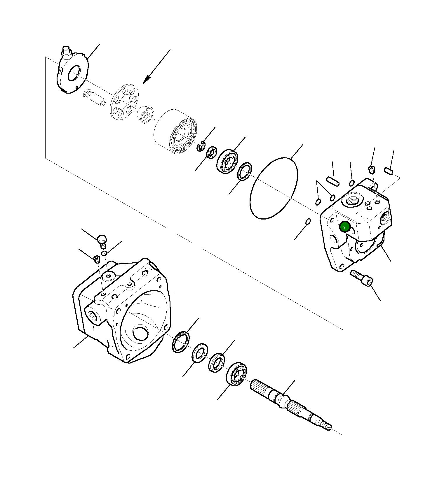 Кольцо уплотнительное (O-Ring) 890001361 Komatsu