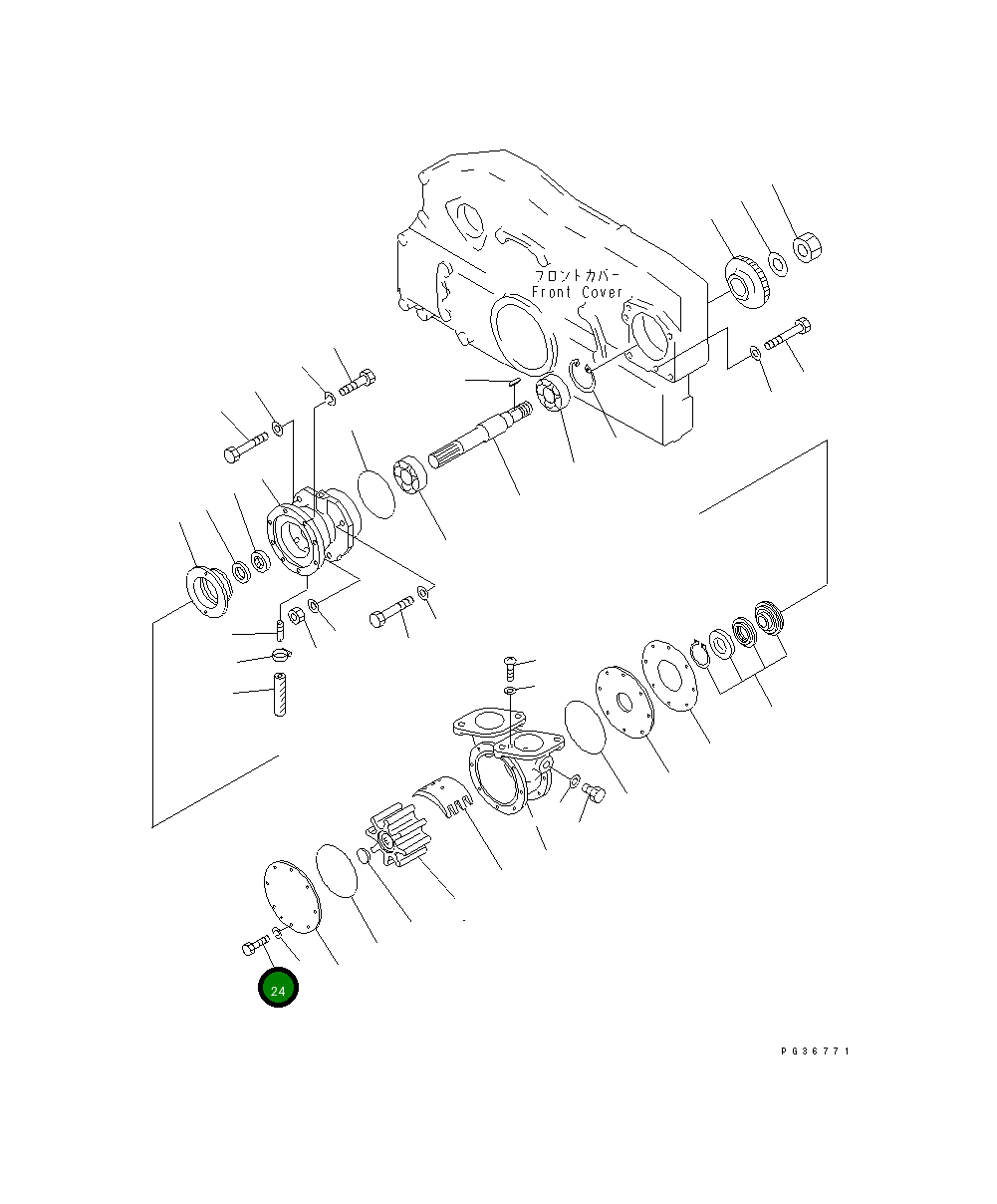Болт KY00113-06150 Komatsu