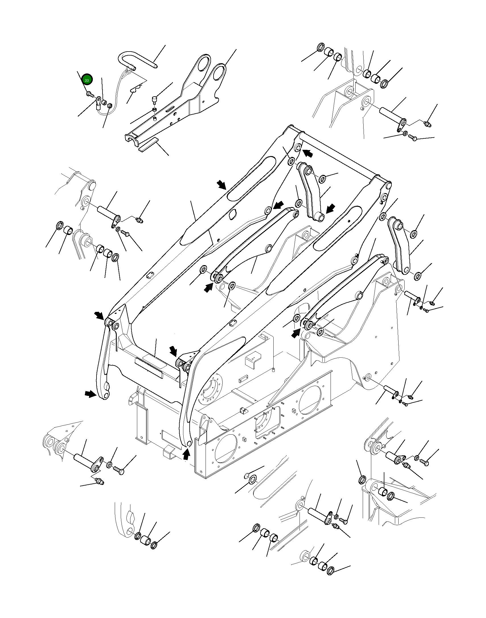 Болт 801085027 Komatsu