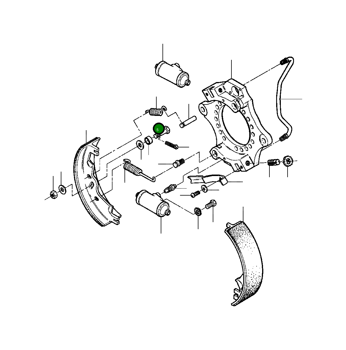 Болт 1237 025 H1 Komatsu