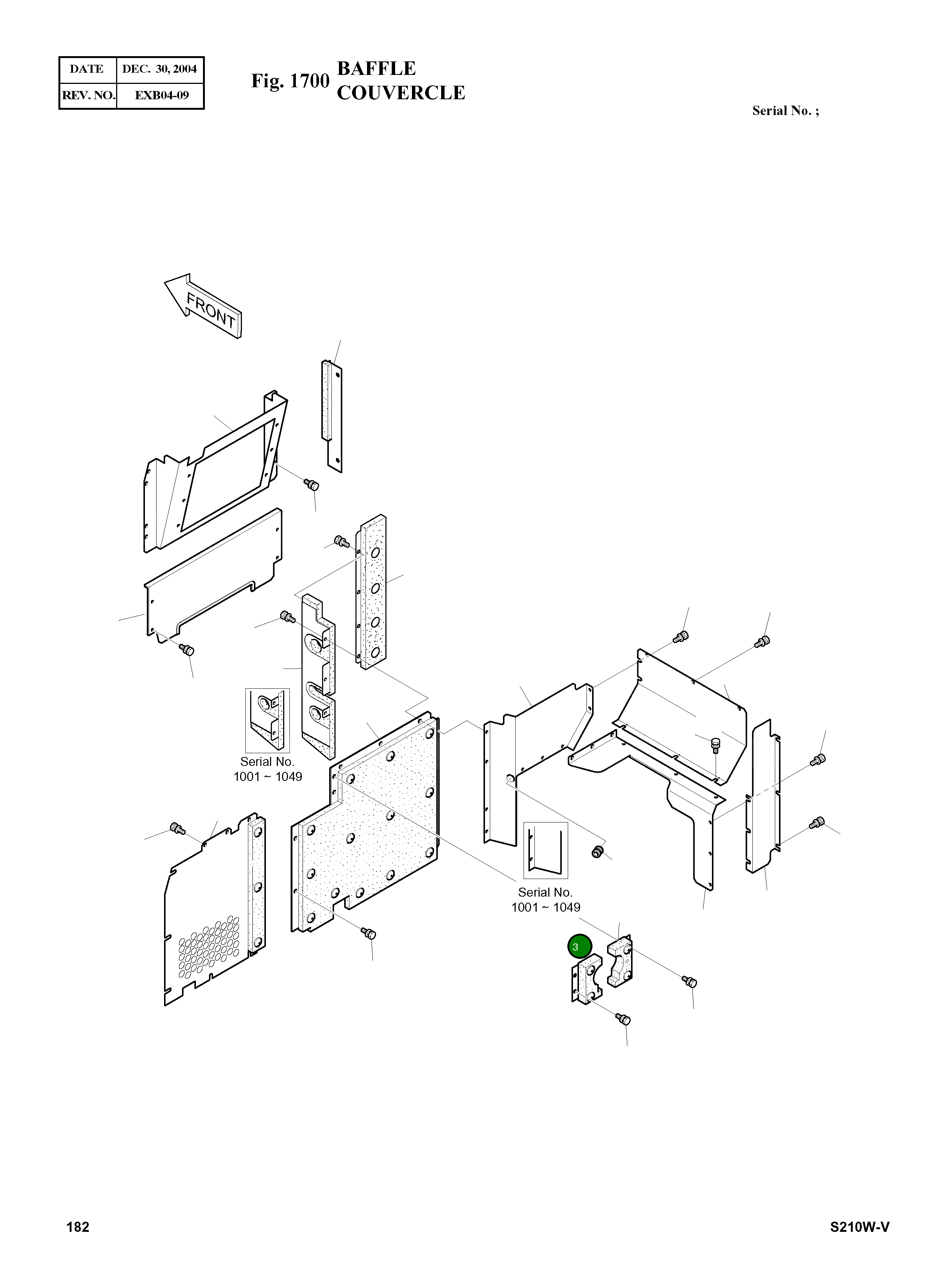 Крышка 621-02252 Komatsu