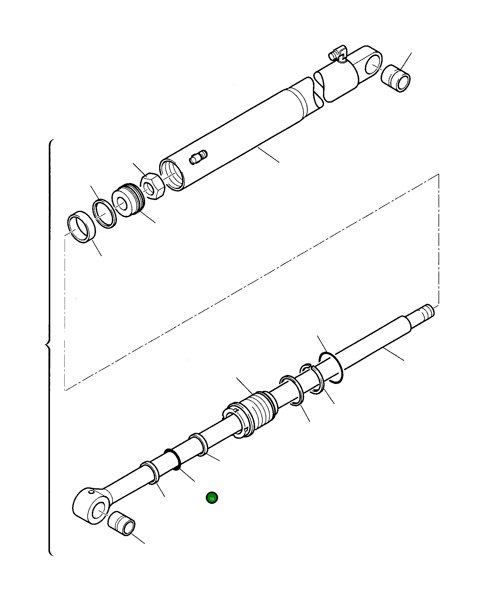 Кольцо уплотнительное (O-Ring) 855021237  Komatsu