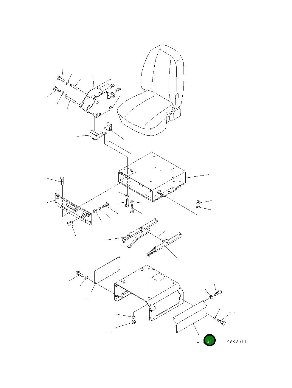 Крышка 20T-54-81911 Komatsu
