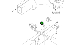 Болт 234-06-31290 Komatsu